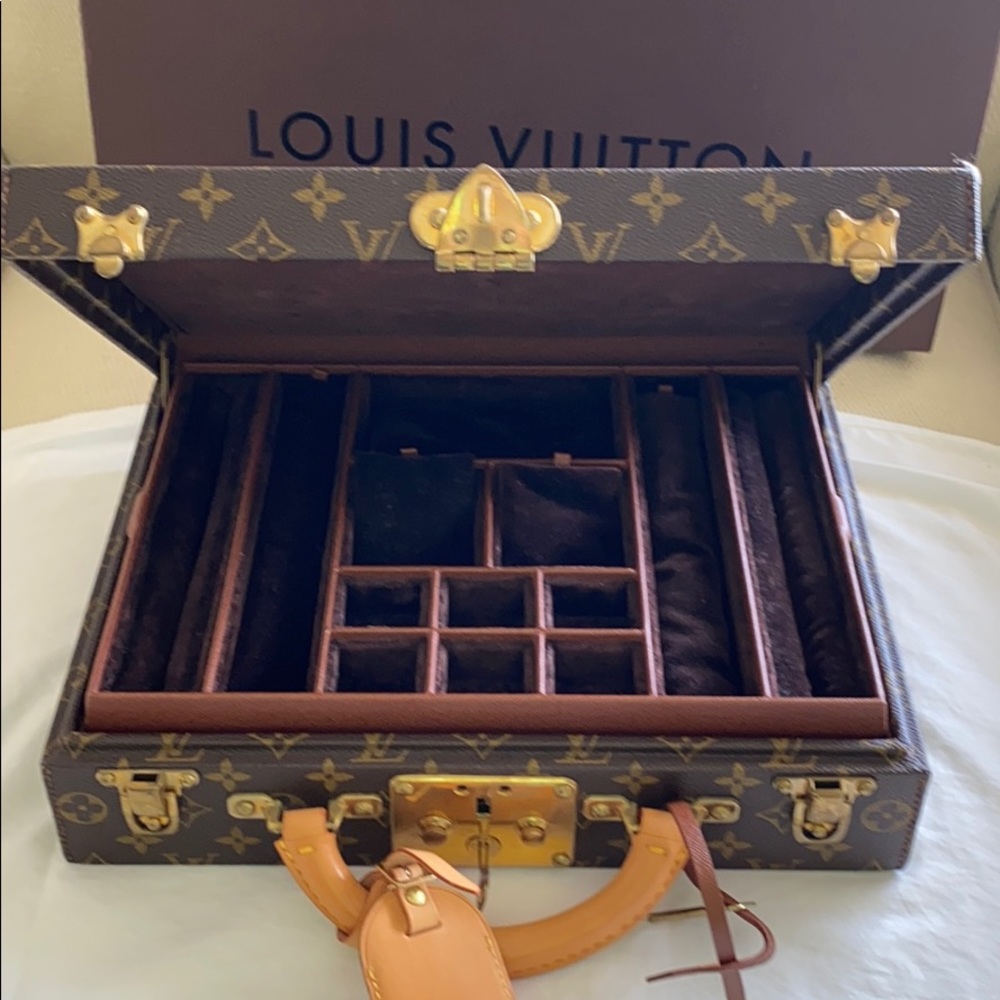 Louis Vuitton Monogram jewelry case